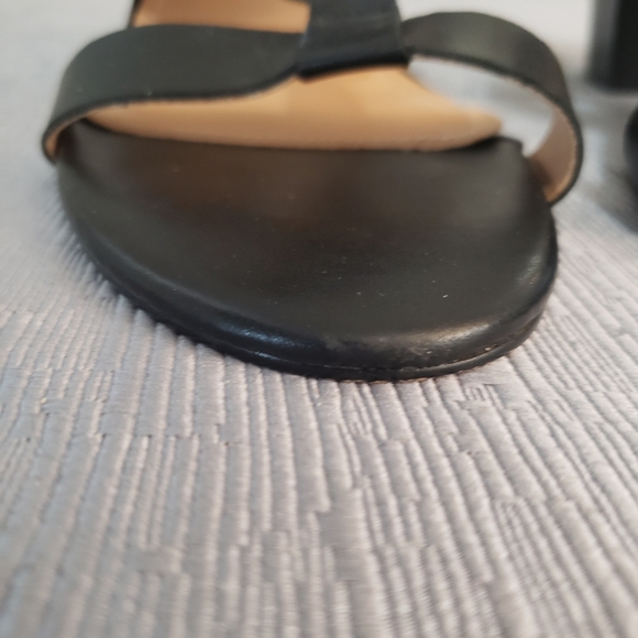 Marc Fisher Alina Ankle Strap Leather Upper Heel Sandals Size 8M - Picture 5 of 14